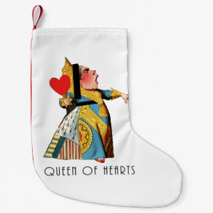 Alice i Wonderland Queen of Hearts Liten Julstrumpa