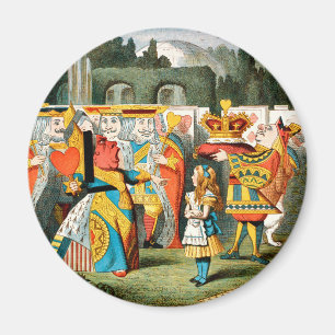 Alice i Wonderland Queen of Hearts Magnet