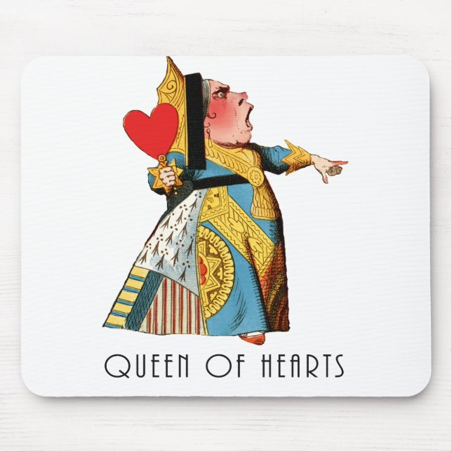 Alice i Wonderland Queen of Hearts Musmatta (Framsidan)