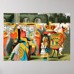 Alice i Wonderland Queen of Hearts Poster
