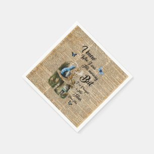 Alice i Wonderland Quote Vintage Dictionary Art Pappersservett