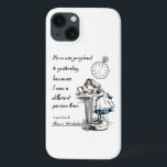 Alice i Wonderland Quotes<br><div class="desc">"Det är ingen använda att gå tillbaka till i går,  för jag var en annan person då" - Lewis Carroll,  Alice i underlandet.</div>