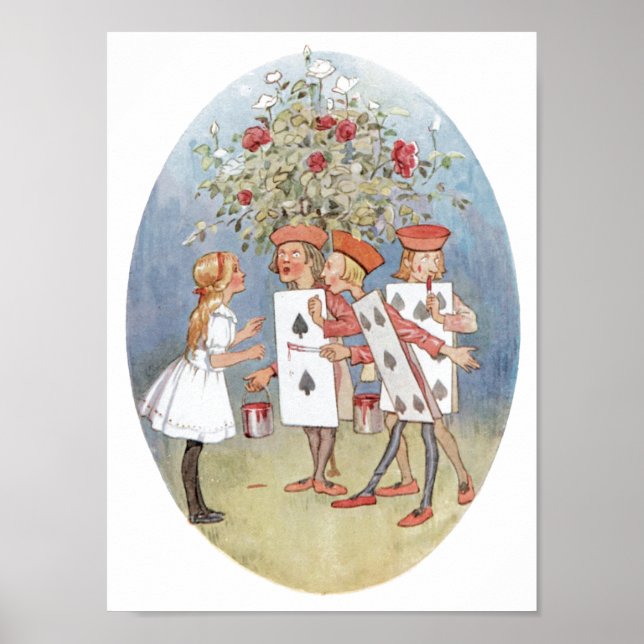 Alice i Wonderland Ro Poster (Framsidan)