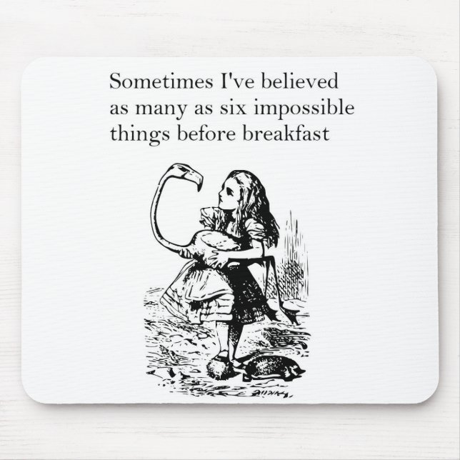 Alice i Wonderland, "Sex Impossible Sak" Musmatta (Framsidan)