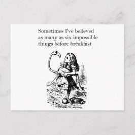 Alice i Wonderland, "Sex Impossible Sak" Vykort