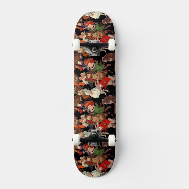 Alice i Wonderland Skateboard (Framsida)