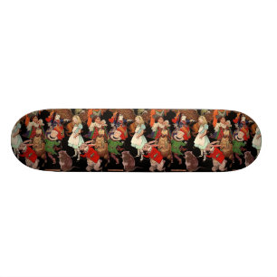 Alice i Wonderland Skateboard Bräda 21,5 Cm