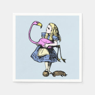 Alice i Wonderland Söt Party Barn dekoration Pappersservett