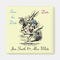 Alice i Wonderland Spara datum magneter