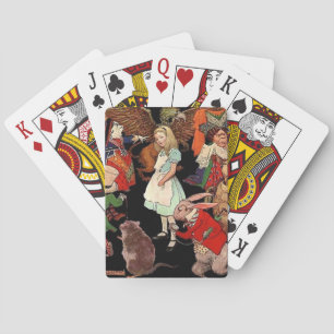 Alice i Wonderland Spelkort