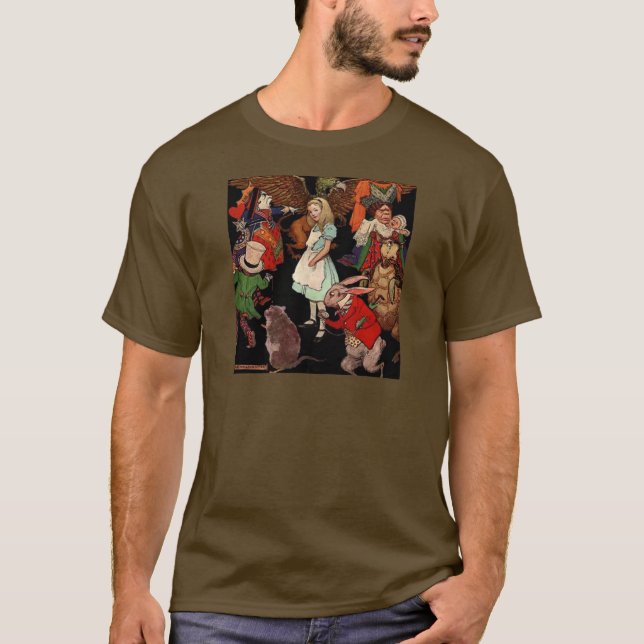 Alice i Wonderland T Shirt (Framsida)