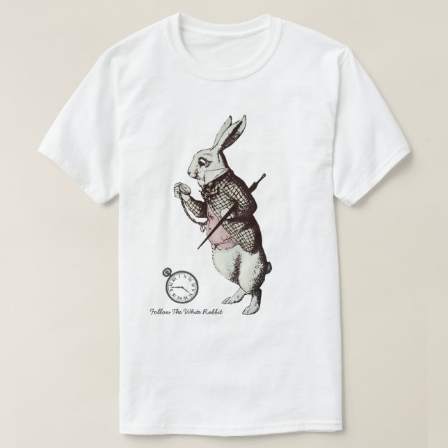 Alice i Wonderland T-Shirt (Design framsida)