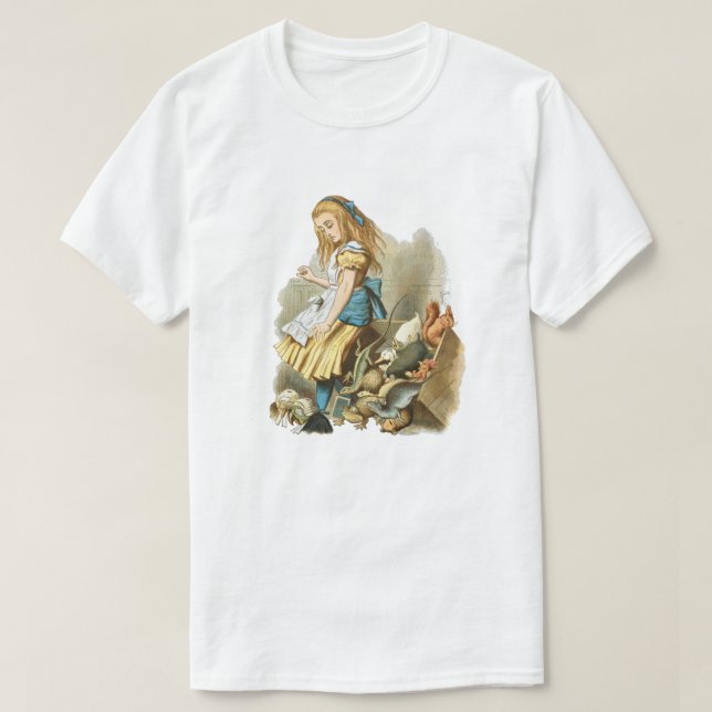 Alice i Wonderland T-Shirt (Design framsida)