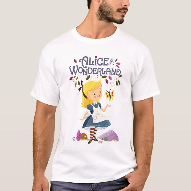 Alice i Wonderland T Shirt (Framsida)