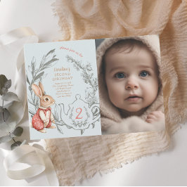 Alice i Wonderland Tea för två födelsedag Inbjudningar