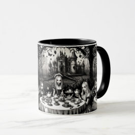 Alice i Wonderland tea party i Gothic Art stil Mugg