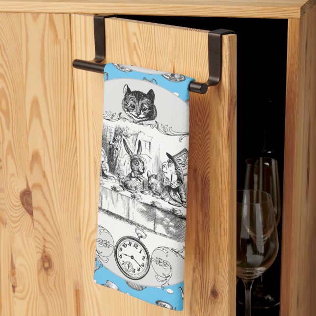 ALICE I WONDERLAND TEA TOWEL KÖKSHANDDUK (Thirds Fold)