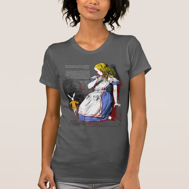 Alice i Wonderland Tee Shirt (Framsida)