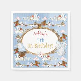 Alice i Wonderland Theme Pappersservett