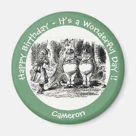 Alice i Wonderland Tweedledum & Tweedledee Party Magnet