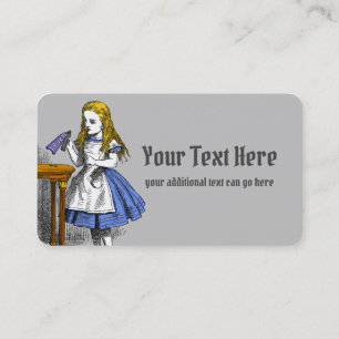 Alice i Wonderland Visitkort