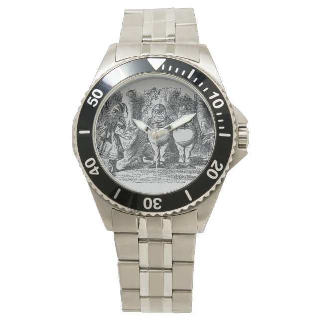 Alice i Wonderland Watch Armbandsur (Framsida)