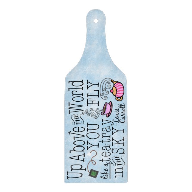 Alice i Wonderland Whimsical Tea Carroll Quote (Framsidan)