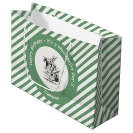 Alice i Wonderland White Rabbit Herald Birthday