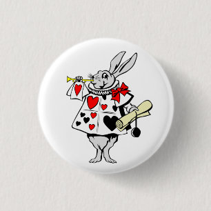 Alice i Wonderland White Rabbit Herald Knapp