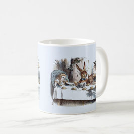 Alice i Wonderland - White Rabbit Kaninchen Hase Kaffemugg