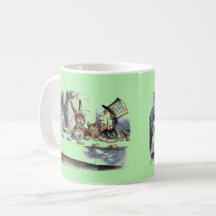 Alice i Wonderland - White Rabbit Kaninchen Hase Kaffemugg