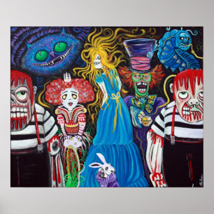 Alice i Zombieaffisch Poster