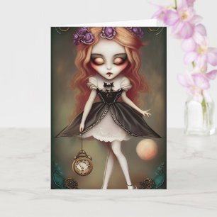 Alice Illustration Kort