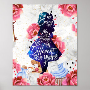Alice - Im Not Crazy Poster