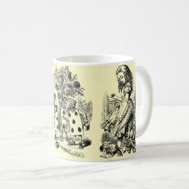 Alice im Wunderland - Alice i Wonderland pastel Kaffemugg
