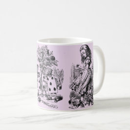 Alice im Wunderland - Alice i Wonderland pastel Kaffemugg