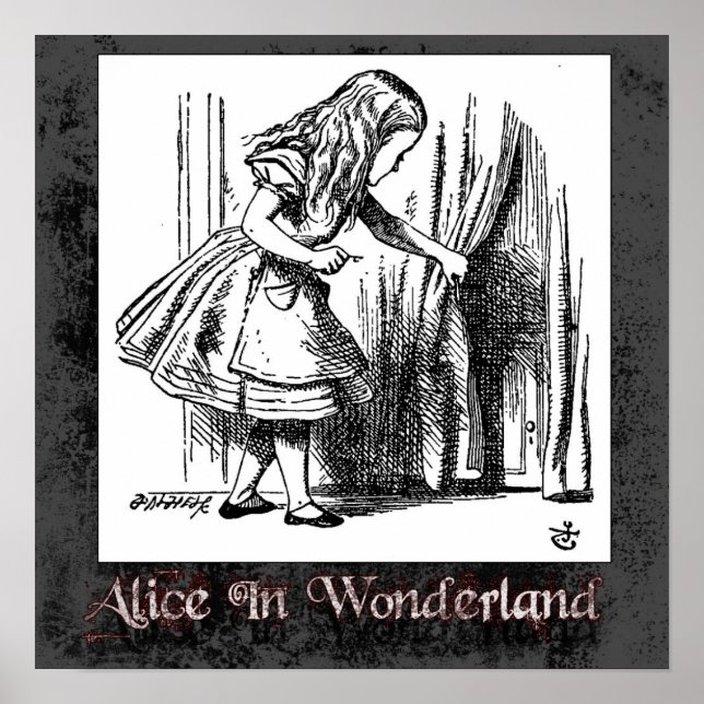 Alice In Wonderland 11 Poster (Framsidan)