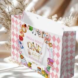Alice in Wonderland 1st birthday Pink 