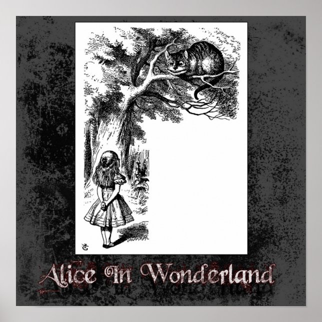 Alice In Wonderland 33 Poster (Framsidan)