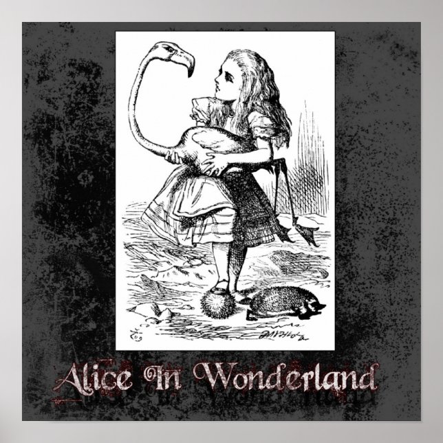 Alice In Wonderland 39 Poster (Framsidan)