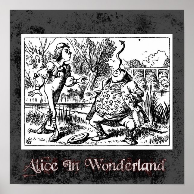 Alice In Wonderland 5 Poster (Framsidan)