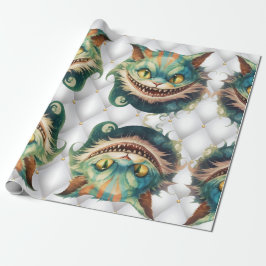 Alice in Wonderland Cat Bröllop Theme Presentpapper