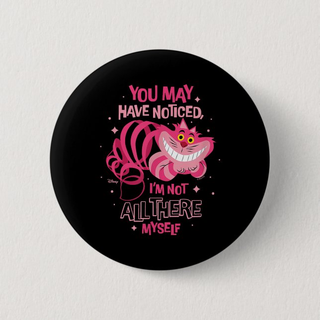 Alice in Wonderland - Cheshire Cat not all it m Knapp (Framsida)