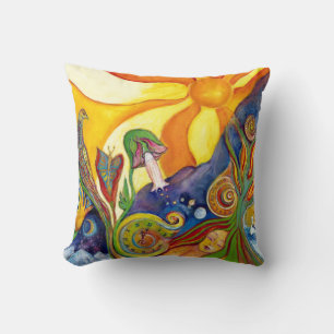 Alice in Wonderland Fantasy Fairy Sunshine Dream Kudde