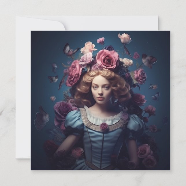 Alice in Wonderland Gift Card (Framsida)