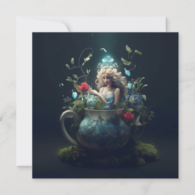 Alice in Wonderland Gift Card (Framsida)