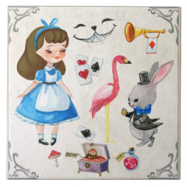Alice In Wonderland Kakelplatta