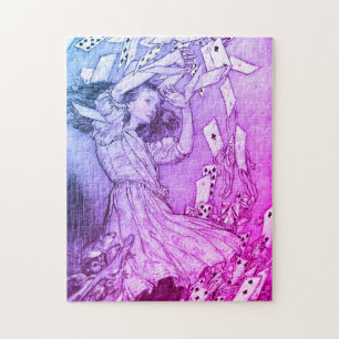 Alice in Wonderland Lewis Carroll Rackham Pussel