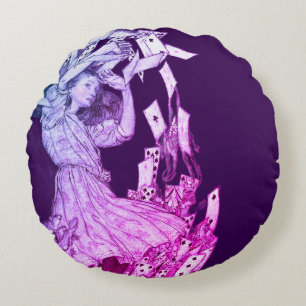 Alice in Wonderland Lewis Carroll Rackham Rund Kudde