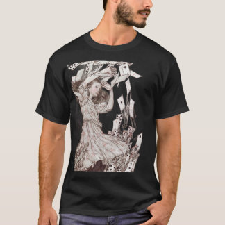 Alice in Wonderland Lewis Carroll Rackham T Shirt